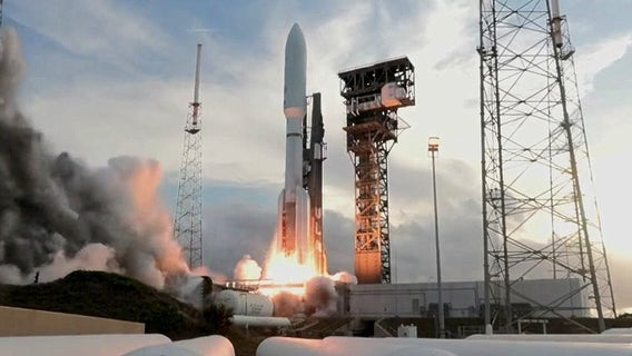 Amazon’s Project Kuiper launches first full batch of satellites from Florida